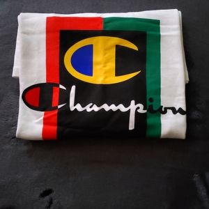 Champion white long sleeve t-shirt